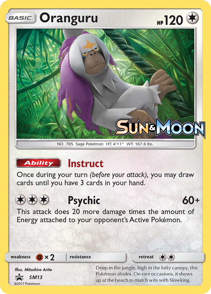 Oranguru (SM13) [Sun & Moon: Black Star Promos] | Eastridge Sports Cards & Games