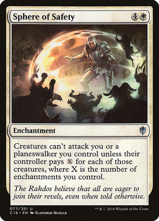 Sphere of Safety [Commander 2016] | Eastridge Sports Cards & Games