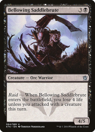 Bellowing Saddlebrute [Khans of Tarkir] | Eastridge Sports Cards & Games