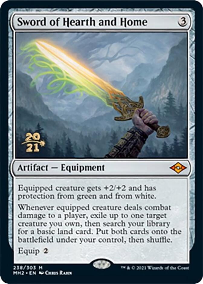 Sword of Hearth and Home [Modern Horizons 2 Prerelease Promos] | Eastridge Sports Cards & Games