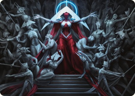 Elesh Norn, Mother of Machines Art Card [Phyrexia: All Will Be One Art Series] | Eastridge Sports Cards & Games