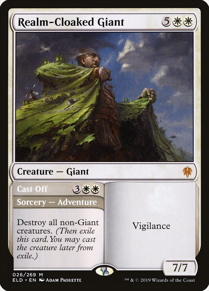 Realm-Cloaked Giant // Cast Off [Throne of Eldraine] | Eastridge Sports Cards & Games