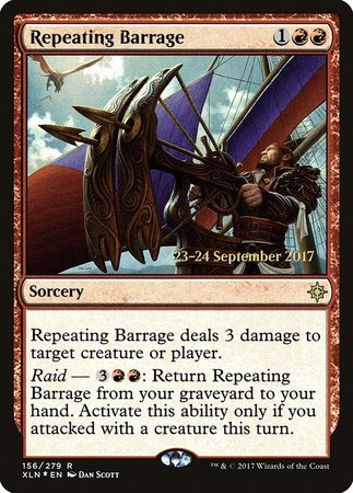 Repeating Barrage [Ixalan Promos] | Eastridge Sports Cards & Games