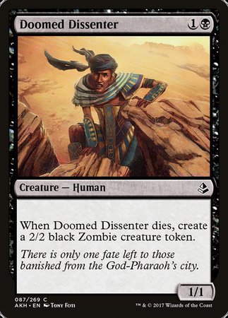 Doomed Dissenter [Amonkhet] | Eastridge Sports Cards & Games
