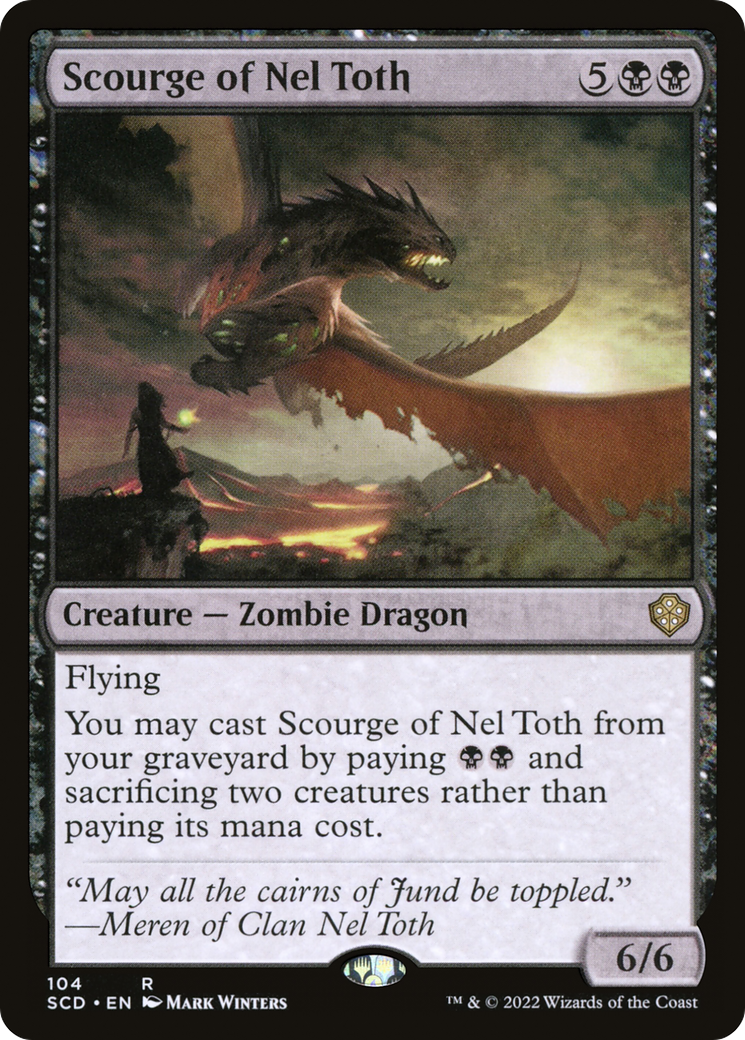 Scourge of Nel Toth [Starter Commander Decks] | Eastridge Sports Cards & Games