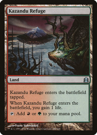 Kazandu Refuge [Commander 2011] | Eastridge Sports Cards & Games