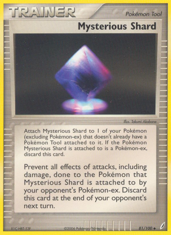 Mysterious Shard (81/100) [EX: Crystal Guardians] | Eastridge Sports Cards & Games