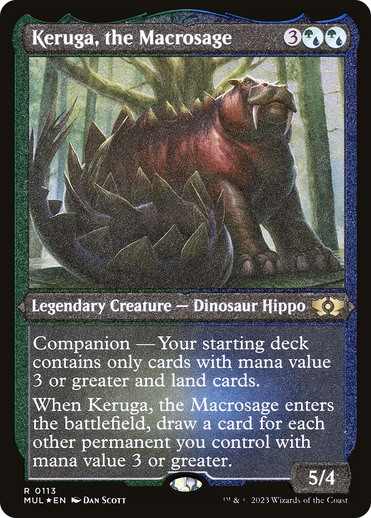 Keruga, the Macrosage (Foil Etched) [Multiverse Legends] | Eastridge Sports Cards & Games