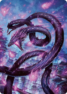 Junji, the Midnight Sky 2 Art Card [Kamigawa: Neon Dynasty Art Series] | Eastridge Sports Cards & Games