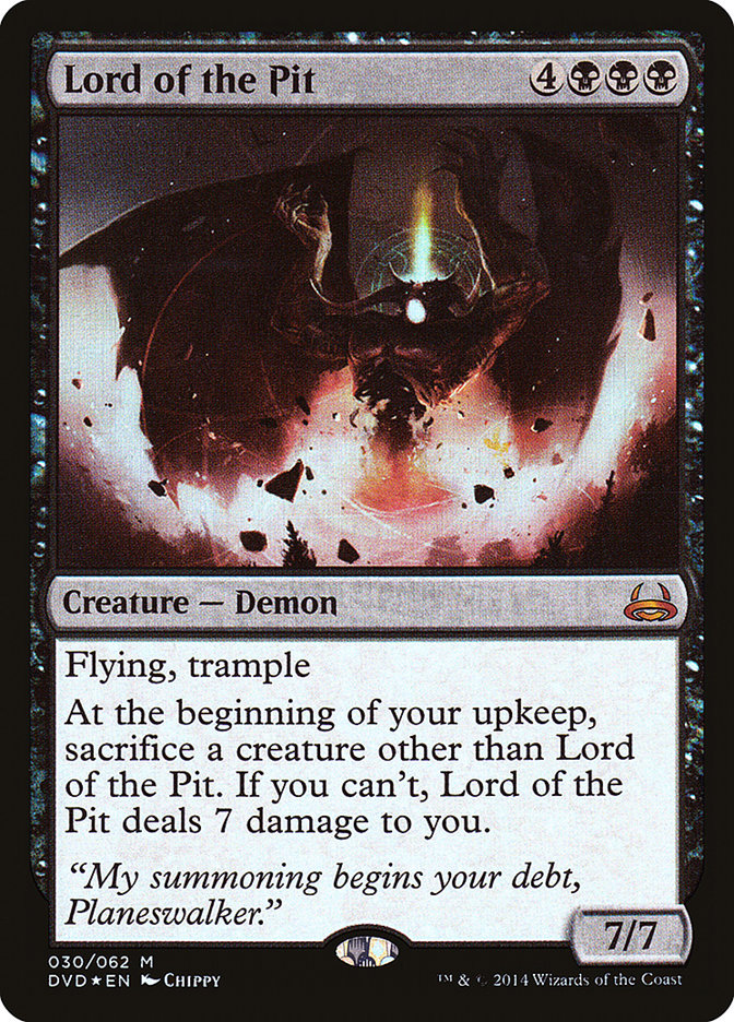 Lord of the Pit (Divine vs. Demonic) [Duel Decks Anthology] | Eastridge Sports Cards & Games
