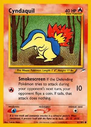 Cyndaquil (61/105) [Neo Destiny Unlimited] | Eastridge Sports Cards & Games