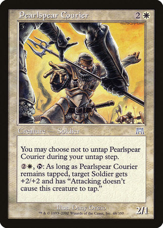 Pearlspear Courier [Onslaught] | Eastridge Sports Cards & Games