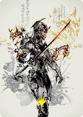 Satoru Umezawa 1 Art Card (Gold-Stamped Signature) [Kamigawa: Neon Dynasty Art Series] | Eastridge Sports Cards & Games