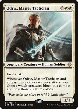 Odric, Master Tactician [Archenemy: Nicol Bolas] | Eastridge Sports Cards & Games