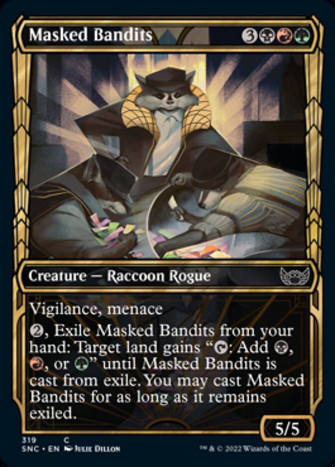 Masked Bandits (Showcase Golden Age) [Streets of New Capenna] | Eastridge Sports Cards & Games