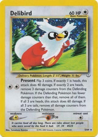 Delibird (5/64) [Neo Revelation Unlimited] | Eastridge Sports Cards & Games