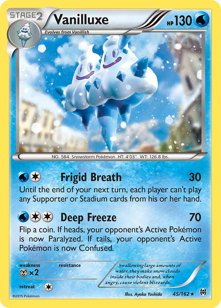 Vanilluxe (45/162) [XY: BREAKthrough] | Eastridge Sports Cards & Games