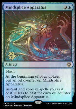 Mindsplice Apparatus [Phyrexia: All Will Be One Prerelease Promos] | Eastridge Sports Cards & Games