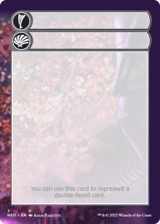 Helper Card (3/9) [Kamigawa: Neon Dynasty Tokens] | Eastridge Sports Cards & Games