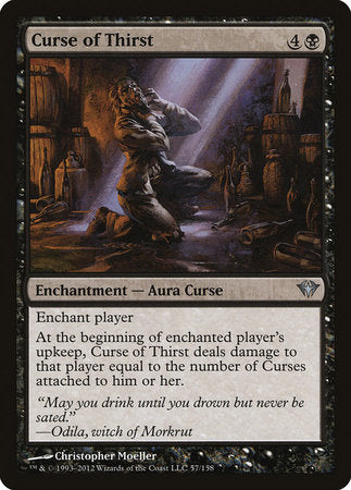Curse of Thirst [Dark Ascension] | Eastridge Sports Cards & Games
