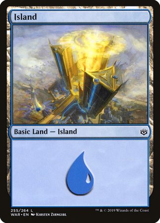 Island (255) [War of the Spark] | Eastridge Sports Cards & Games