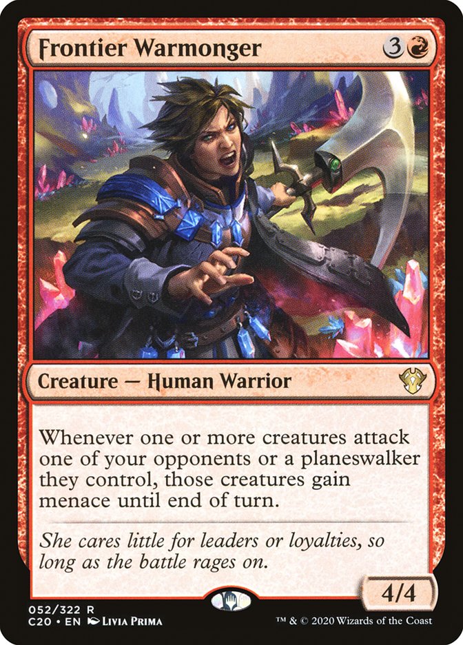 Frontier Warmonger [Commander 2020] | Eastridge Sports Cards & Games