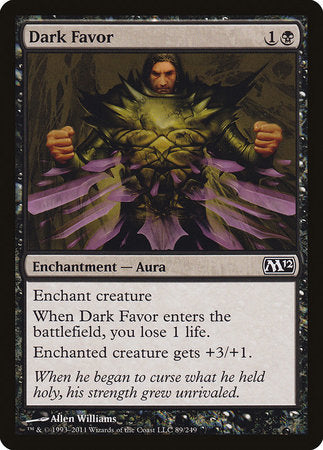 Dark Favor [Magic 2012] | Eastridge Sports Cards & Games