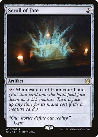Scroll of Fate [Commander 2019] | Eastridge Sports Cards & Games