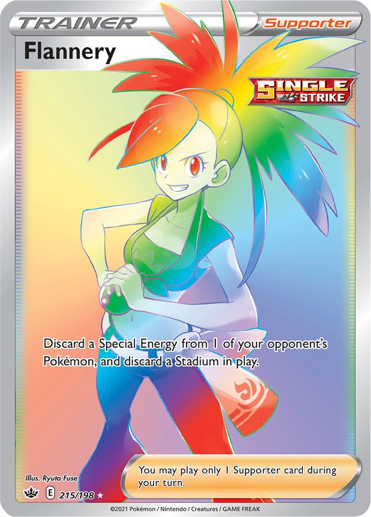 Flannery (215/198) [Sword & Shield: Chilling Reign] | Eastridge Sports Cards & Games