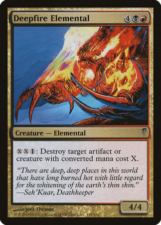 Deepfire Elemental [Coldsnap] | Eastridge Sports Cards & Games