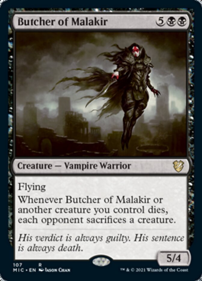 Butcher of Malakir [Innistrad: Midnight Hunt Commander] | Eastridge Sports Cards & Games