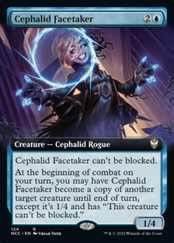 Cephalid Facetaker (Extended Art) [Streets of New Capenna Commander] | Eastridge Sports Cards & Games