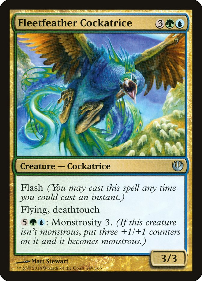 Fleetfeather Cockatrice [Journey into Nyx] | Eastridge Sports Cards & Games