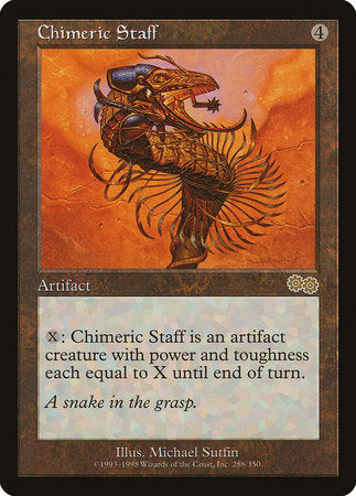 Chimeric Staff [Urza's Saga] | Eastridge Sports Cards & Games