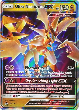 Ultra Necrozma GX (SM126) (Jumbo Card) [Sun & Moon: Black Star Promos] | Eastridge Sports Cards & Games