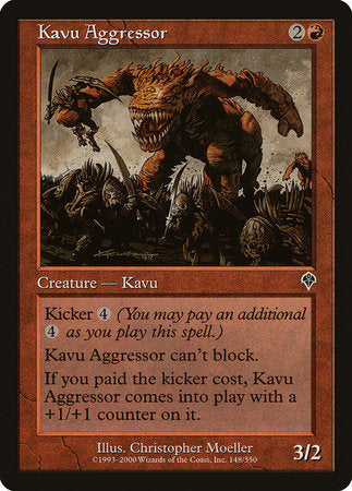 Kavu Aggressor [Invasion] | Eastridge Sports Cards & Games