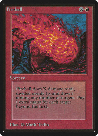 Fireball [Limited Edition Beta] | Eastridge Sports Cards & Games