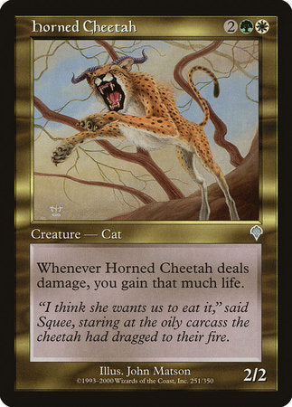 Horned Cheetah [Invasion] | Eastridge Sports Cards & Games