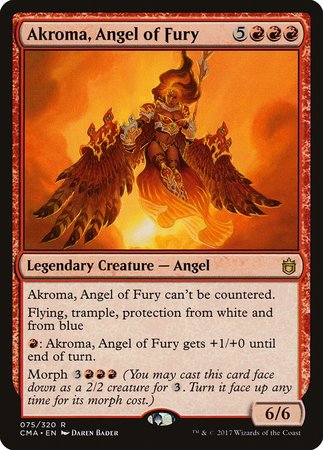 Akroma, Angel of Fury [Commander Anthology] | Eastridge Sports Cards & Games