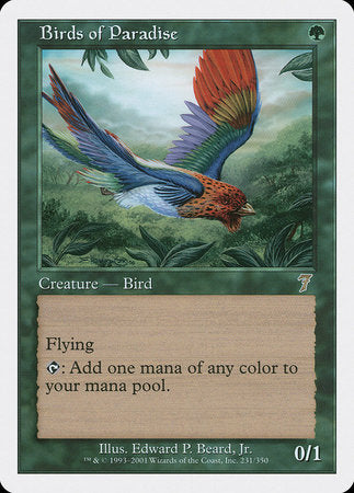 Birds of Paradise [Seventh Edition] | Eastridge Sports Cards & Games