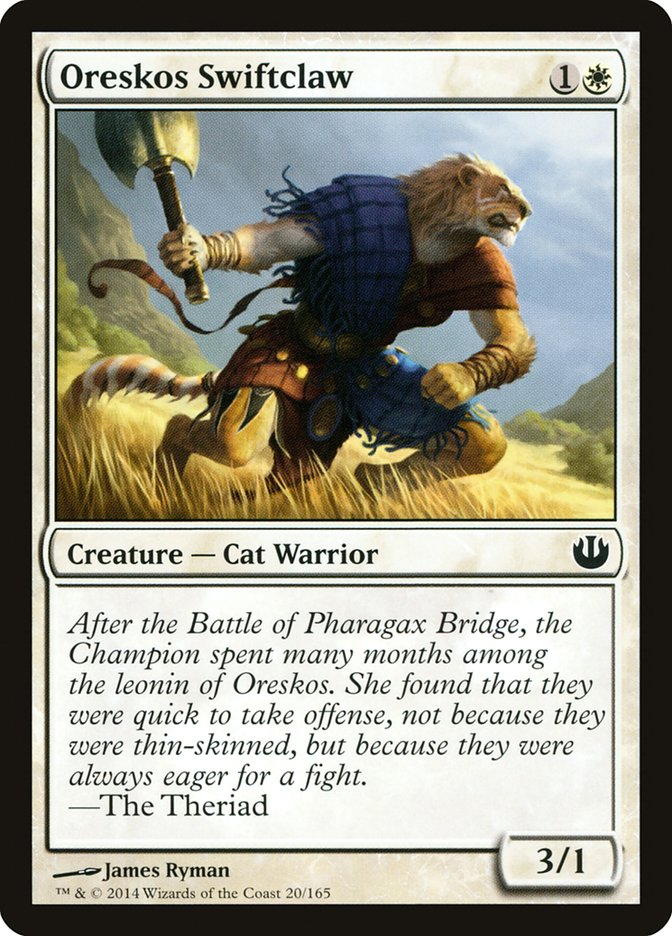 Oreskos Swiftclaw [Journey into Nyx] | Eastridge Sports Cards & Games