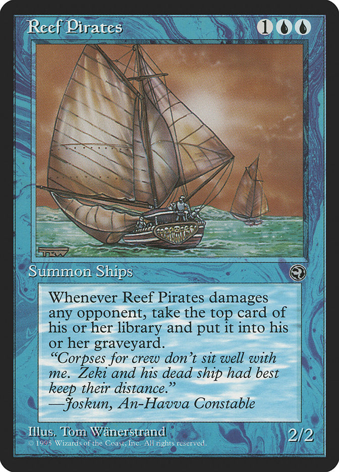 Reef Pirates (Joskun Flavor Text) [Homelands] | Eastridge Sports Cards & Games