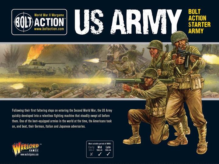 Bolt Action: US Army Starter Army | Eastridge Sports Cards & Games