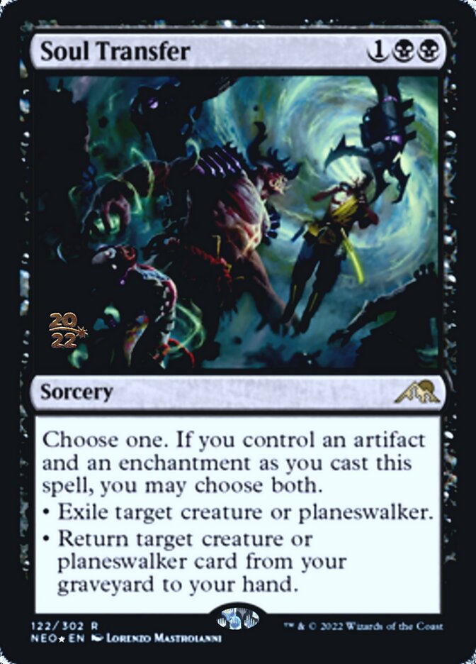 Soul Transfer [Kamigawa: Neon Dynasty Prerelease Promos] | Eastridge Sports Cards & Games