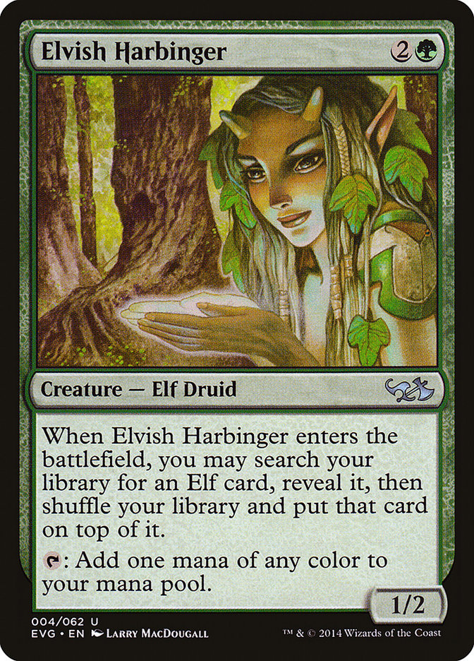 Elvish Harbinger (Elves vs. Goblins) [Duel Decks Anthology] | Eastridge Sports Cards & Games