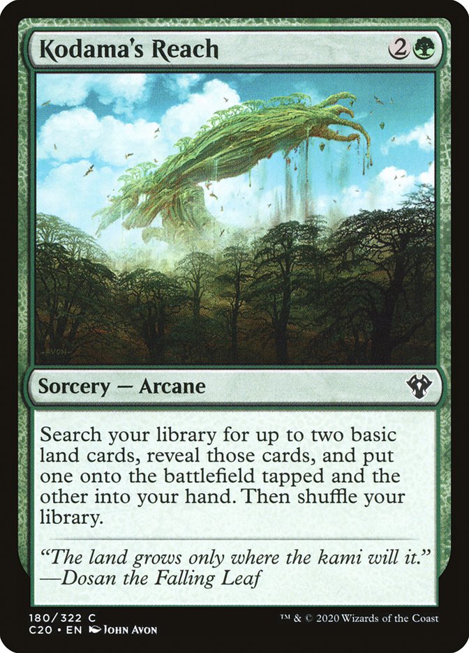 Kodama's Reach [Commander 2020] | Eastridge Sports Cards & Games