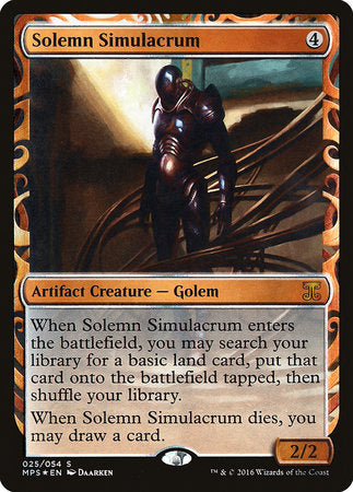 Solemn Simulacrum [Kaladesh Inventions] | Eastridge Sports Cards & Games
