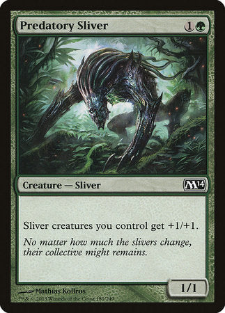 Predatory Sliver [Magic 2014] | Eastridge Sports Cards & Games