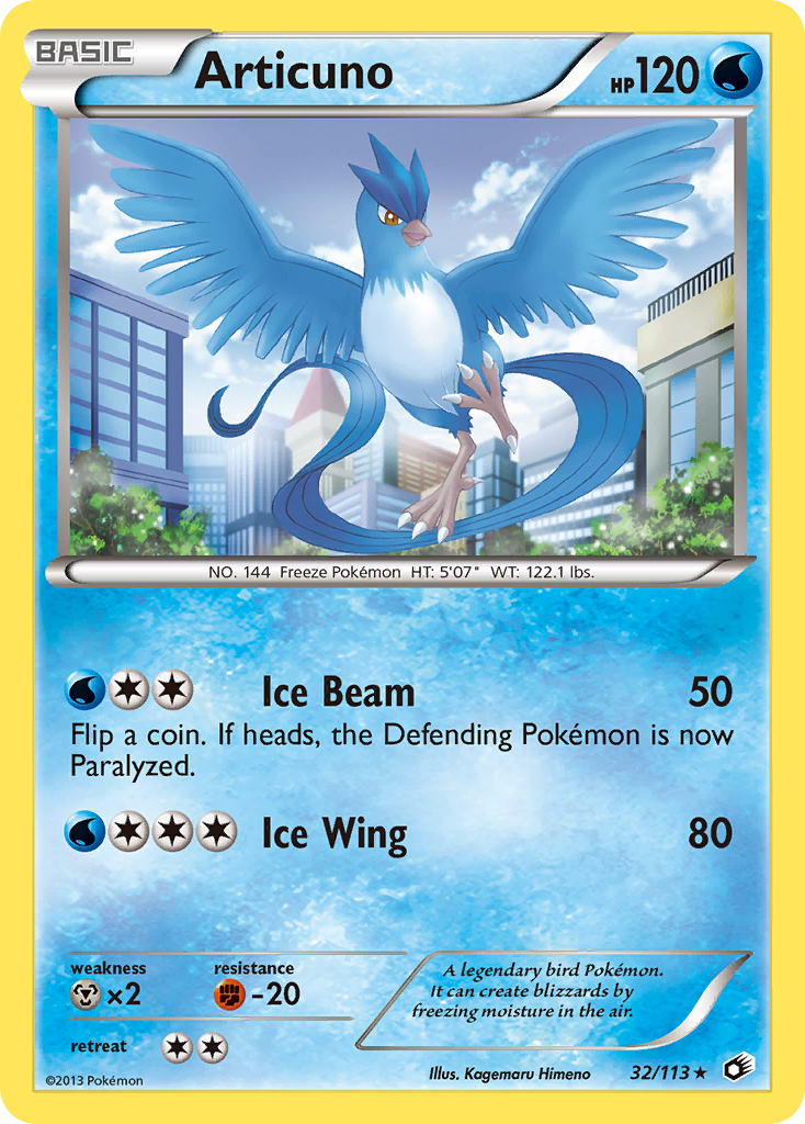 Articuno (32/113) [Black & White: Legendary Treasures] | Eastridge Sports Cards & Games