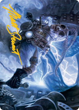 Insectile Aberration Art Card (Gold-Stamped Signature) [Innistrad: Midnight Hunt Art Series] | Eastridge Sports Cards & Games